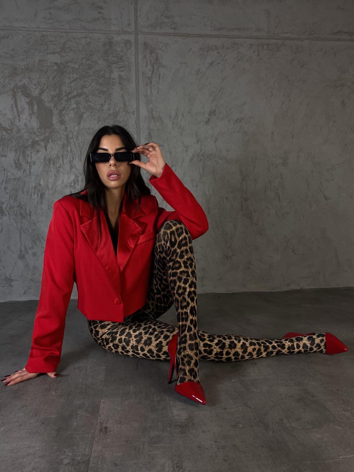Legging Animalier - Marron