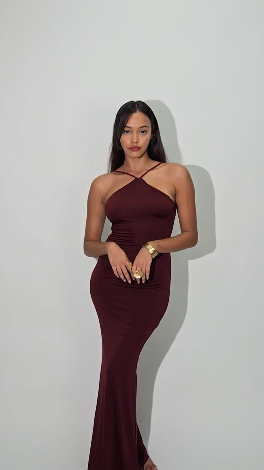 Robe Anastasia - Bordeaux