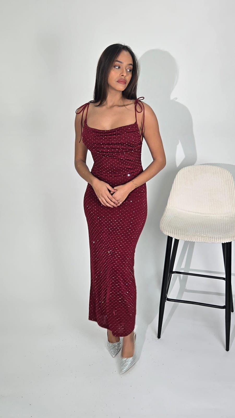 Robe Angela Strass - 2 couleurs