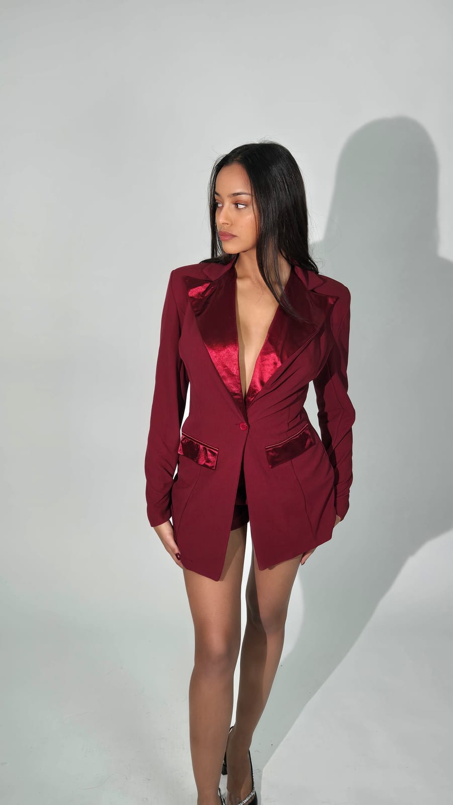 Blazer Short Cherry Red 2