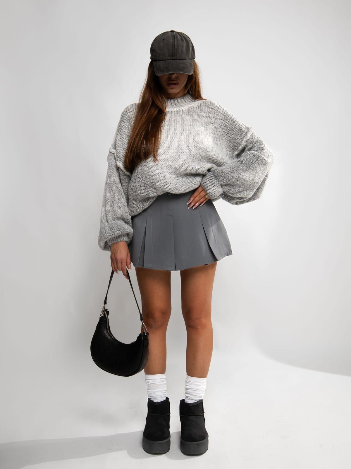 Lady Pull Over Size - GRIS 1