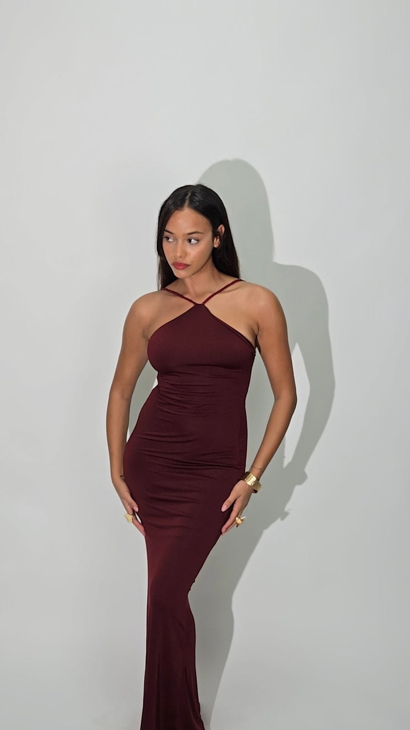 Robe Anastasia - Bordeaux 4