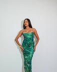 Robe Paillettes  Tropicale  - 4 couleurs