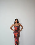 Robe Paillettes  Tropicale  - 4 couleurs