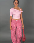 Zebra Pink Pants